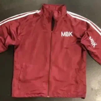 Track Shirt With White Stripe